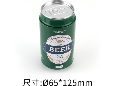 D65X125mm马口铁食品包装易拉罐 冷感毛巾内衣卫裤T恤球友会集团有限公司